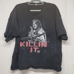 852. Keya Short Sleeve T-Shirt Black Sz 2XL